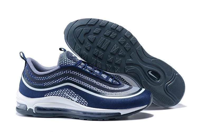 Nike Air Max 97 Ultra 17 Blue Navy Black White Men Shoes !!! CYBER MONDAY SALE !!! Asics Gel Cumulus 21 Running Shoes