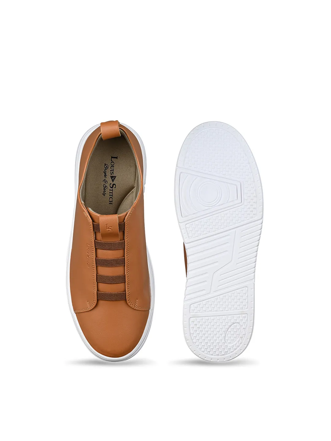 Tan Casual Slip-On Sneakers for Men Wallpaper Sneakers