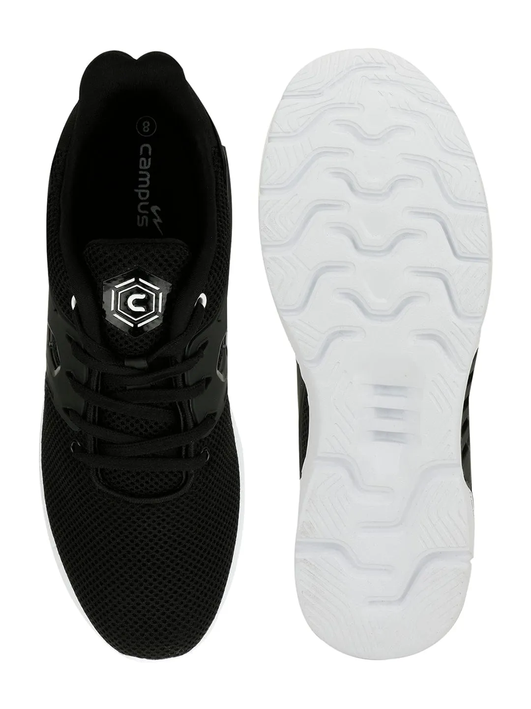 TIGOR Black Men's Running Shoes Best Running Shoes Flat Feet Overpronation