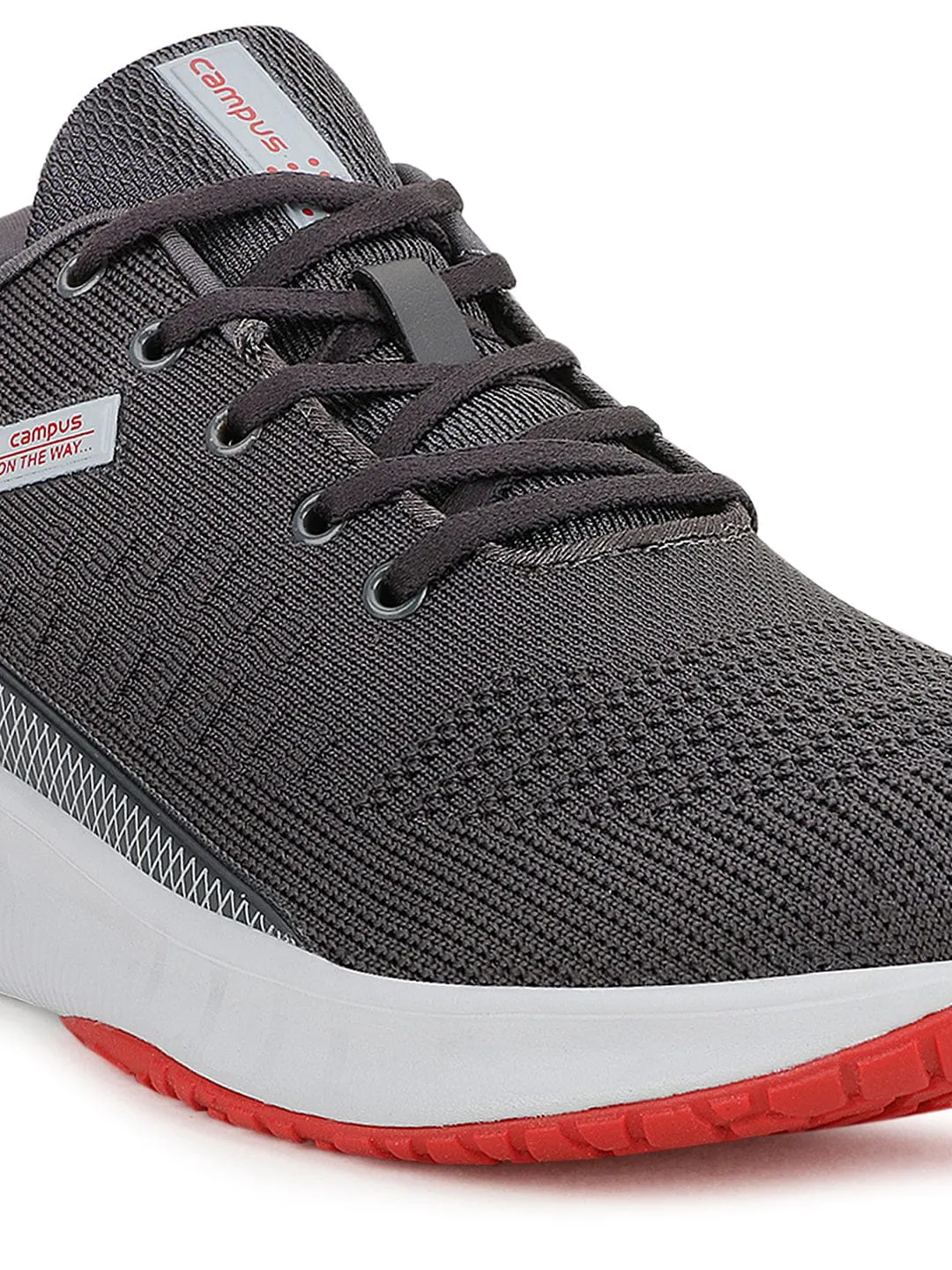 TOLL Grey Men's Running Shoes Ankle Support Running Shoes