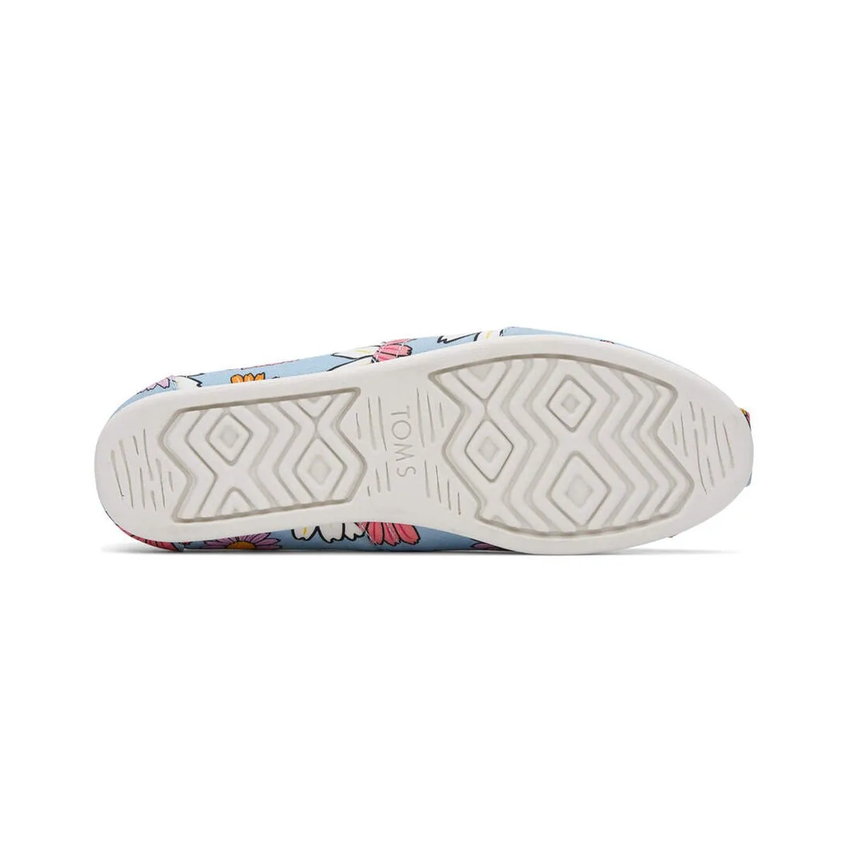 Out N About Slip-on Wedge Boot TOMS Espadrille Alpargata Women -  Pastel Blue Daisies