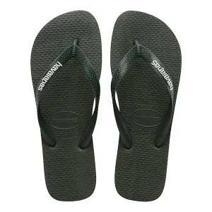 HAVAIANAS LOGO FILETE - GREEN OLIVE Uggs Slippers