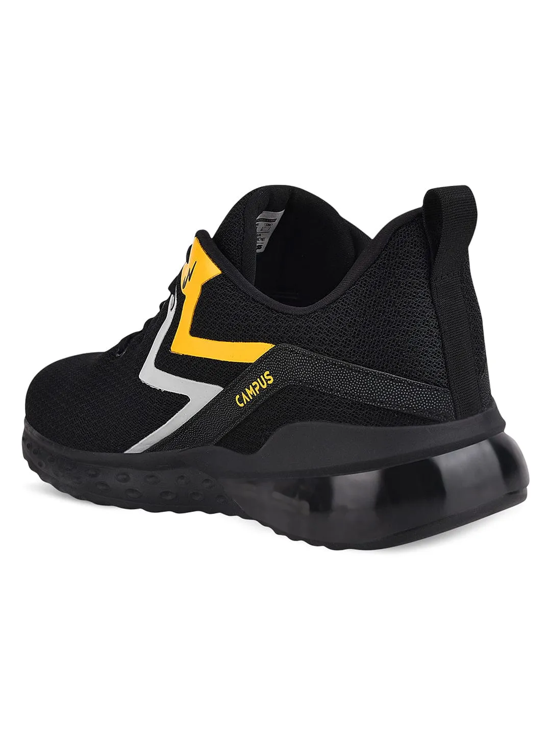 ZINC Black Men's Running Shoes Free 2.0 Running Shoes