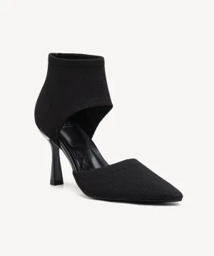 INFINITE Pointed Toe Pumps 10 Inch Work Boots