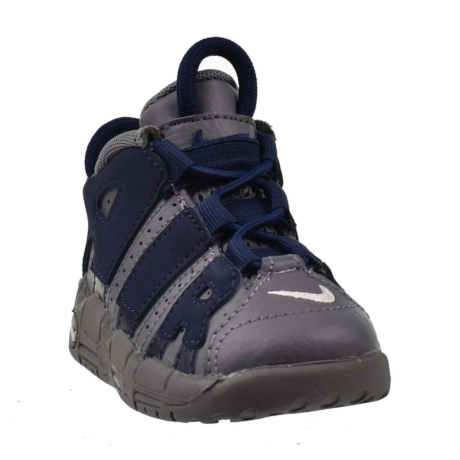 Nike Air More Uptempo (TD) Toddler Shoes Cool Grey-Midnight Navy Asics Shoes Pronation Guide
