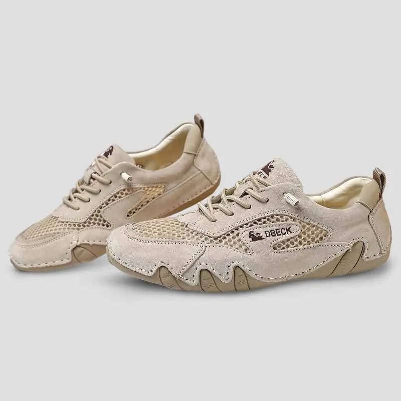 Dbeck Men's AirWalker: Men's Ultralight Breathable Loafers For Walking,Biking & Driving Sandals By Columbia