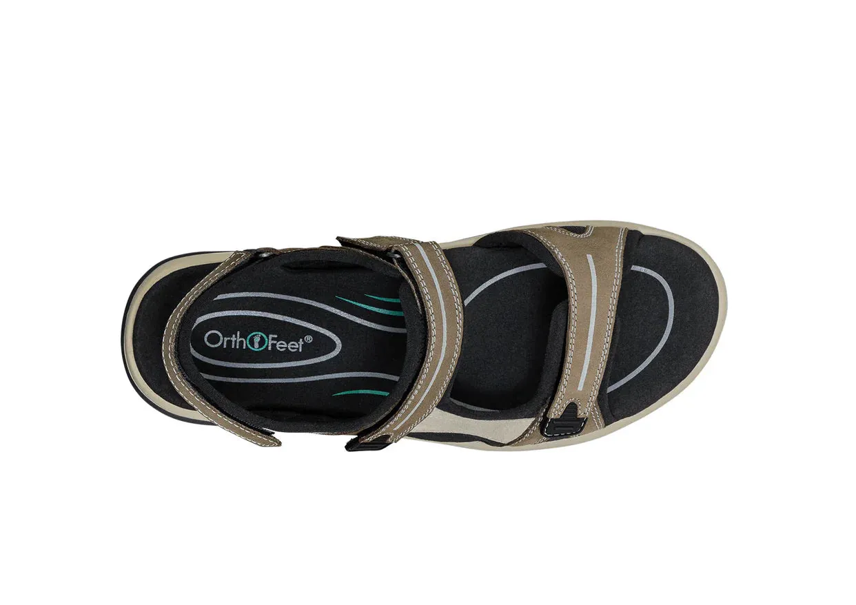 Crochet Sandals Orthofeet Women Venice - Brown