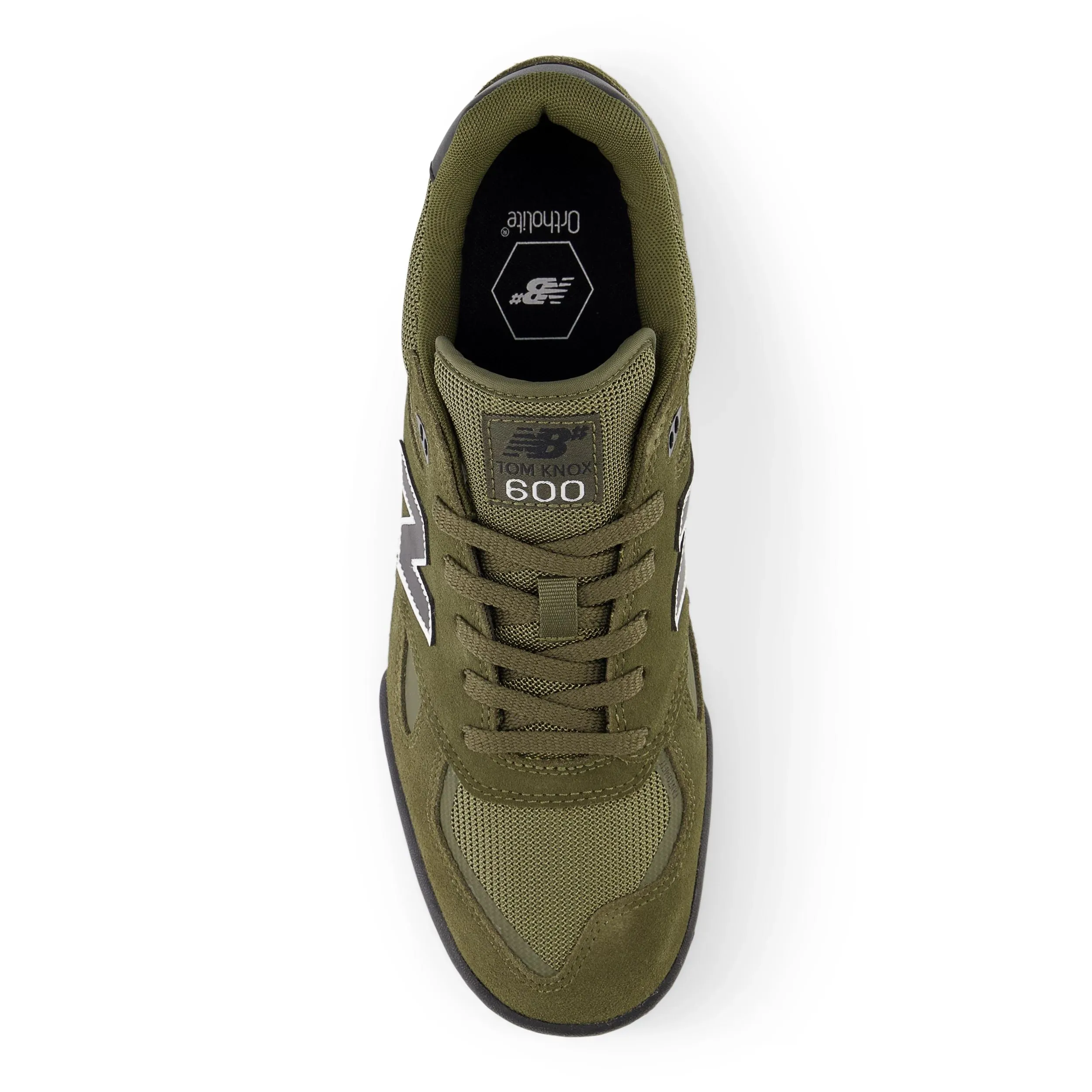 Womens New Balance Cleats New Balance Numeric - 600 Tom Knox in Olive/Black