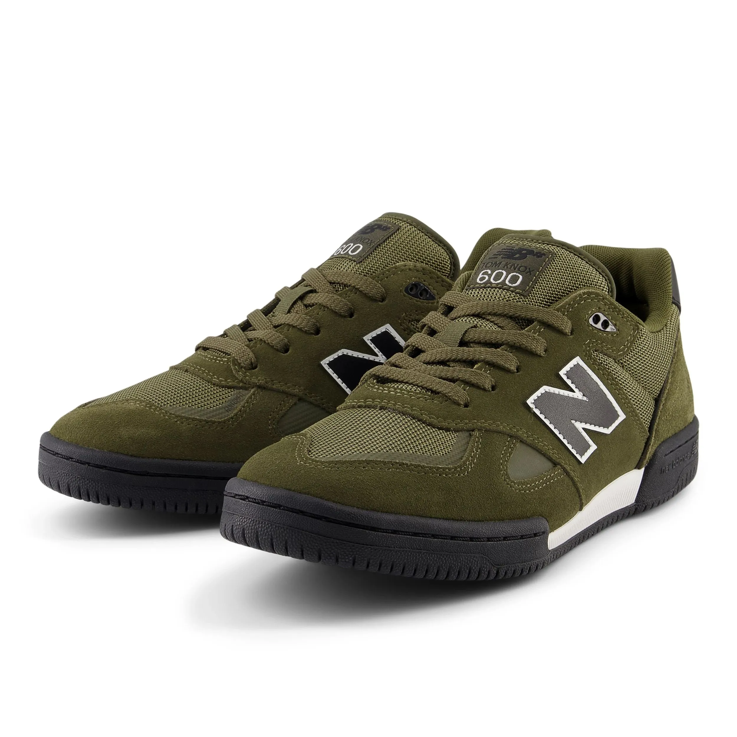 Wide Width New Balance New Balance Numeric - 600 Tom Knox in Olive/Black