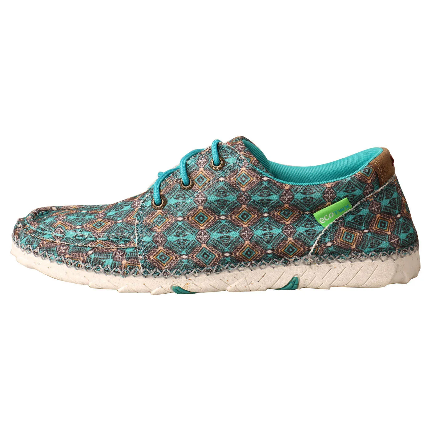 Twisted X Women's Turquoise Print Zero X Slip Ons On Amazon