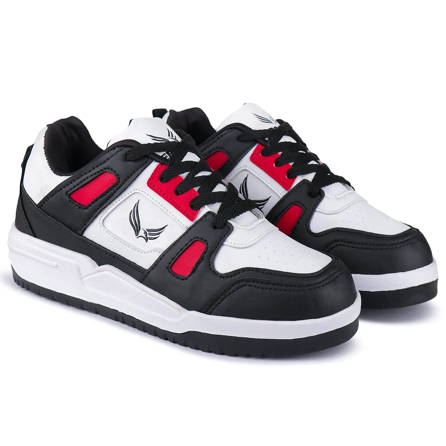 Bersache Premium Sports ,Gym, Trending Stylish Running Shoes For Men (9166-Red) Merino Slippers