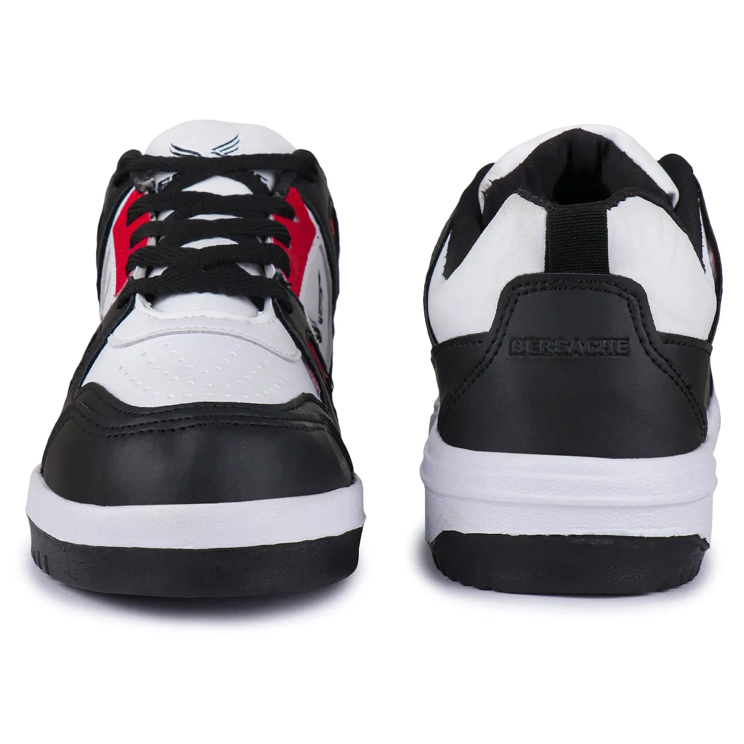 Bersache Premium Sports ,Gym, Trending Stylish Running Shoes For Men (9166-Red) Chillo Slides