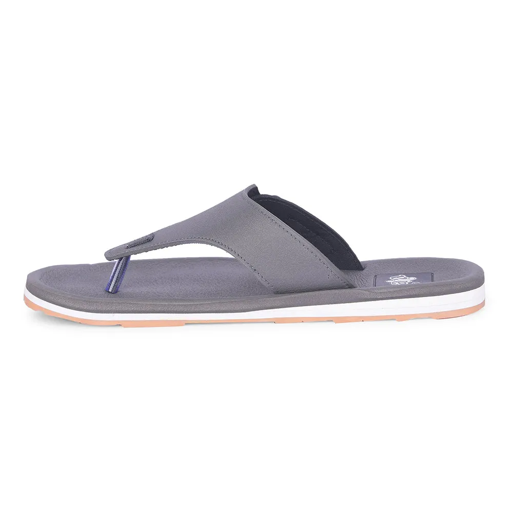 A-HA Casual Grey Flip Flop For Men ANCO-01 By Liberty Carebear Slippers