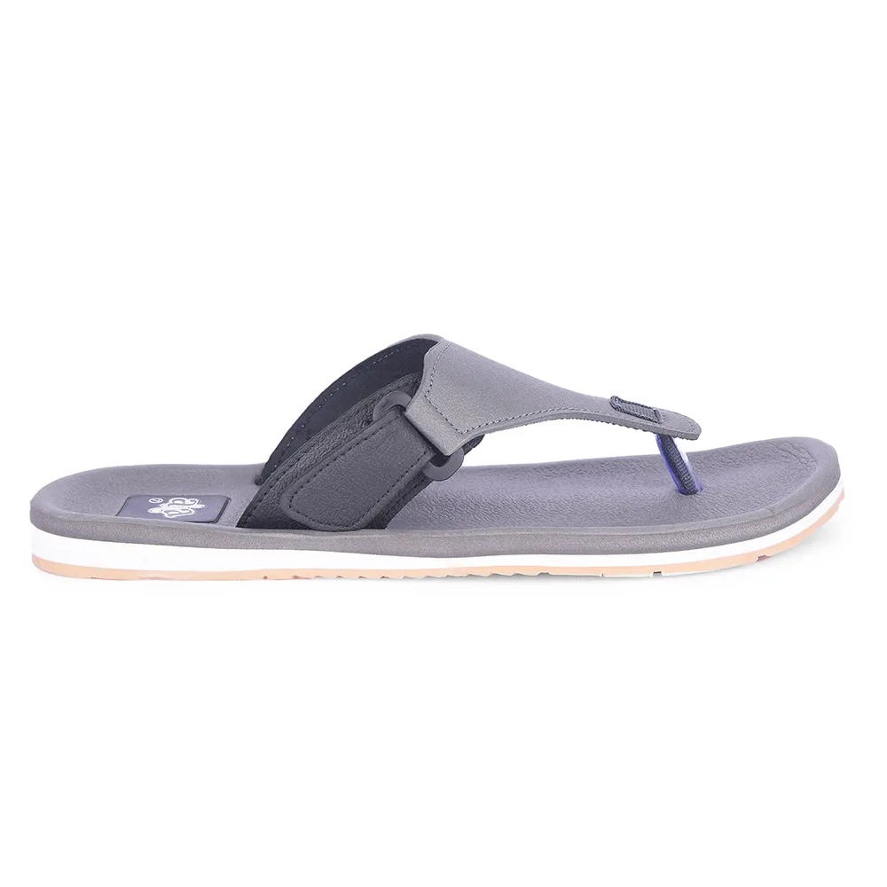 Slip In Box A-HA Casual Grey Flip Flop For Men ANCO-01 By Liberty
