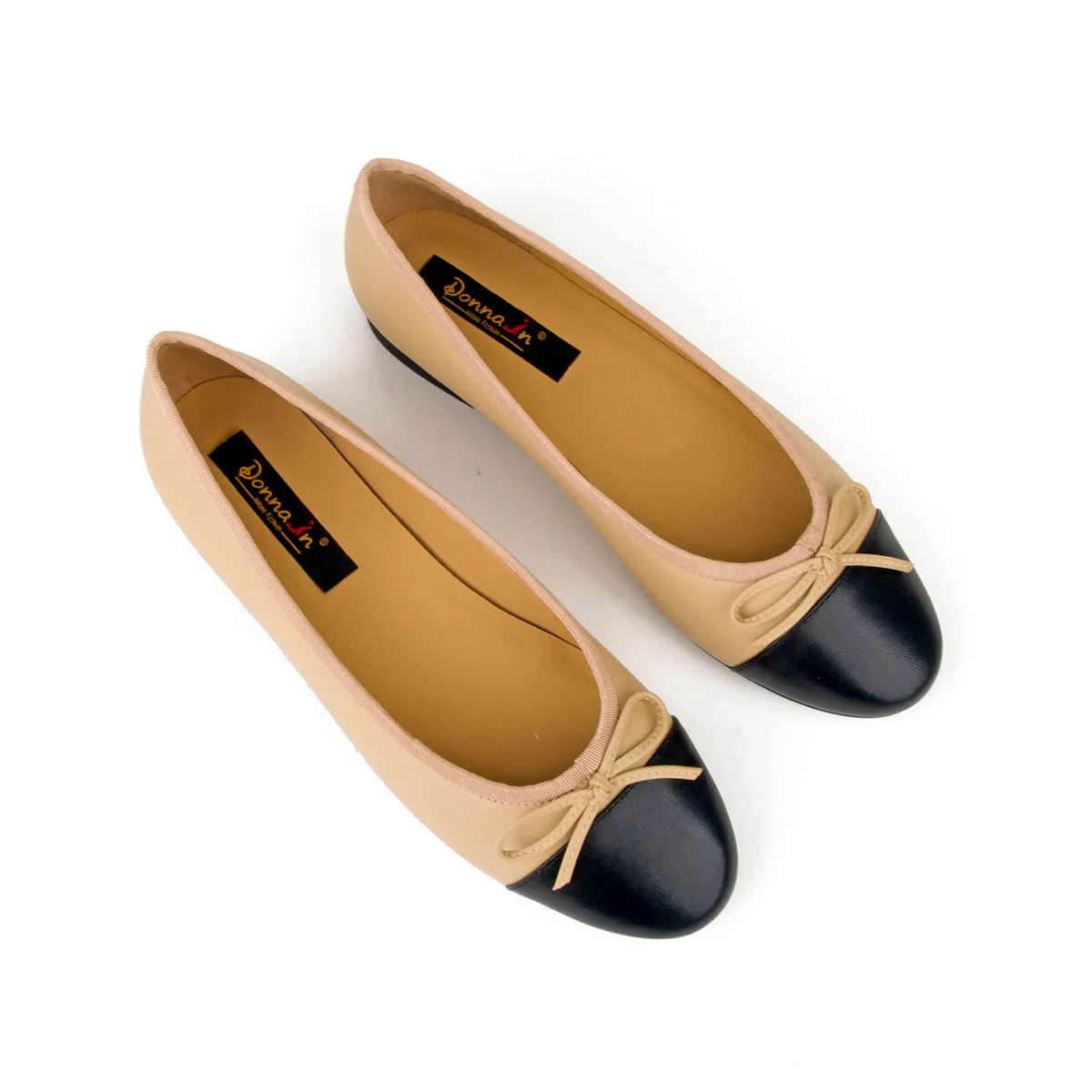 Flat Ballet Real Leather Women Shoes Smart Casual Flat Shoes