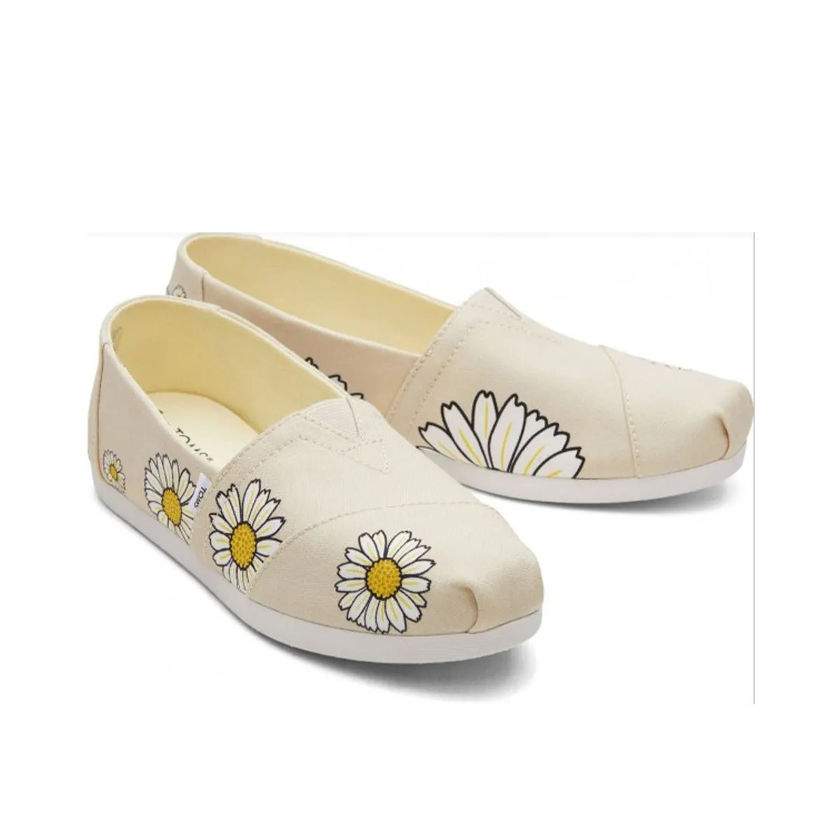 Ugg Hayden Slip On TOMS Espadrille Alpargata Womens - Natural Daisies