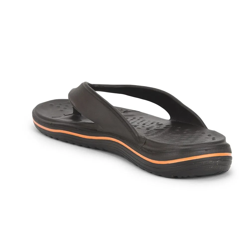 A-HA Casual Brown Flip Flop For Men BEACHTIME By Liberty Slippers Funkette