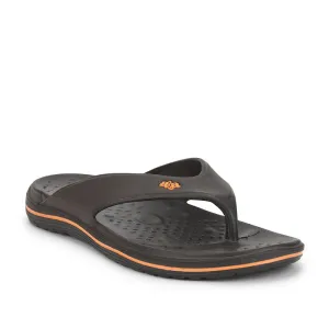 Slide Mat A-HA Casual Brown Flip Flop For Men BEACHTIME By Liberty
