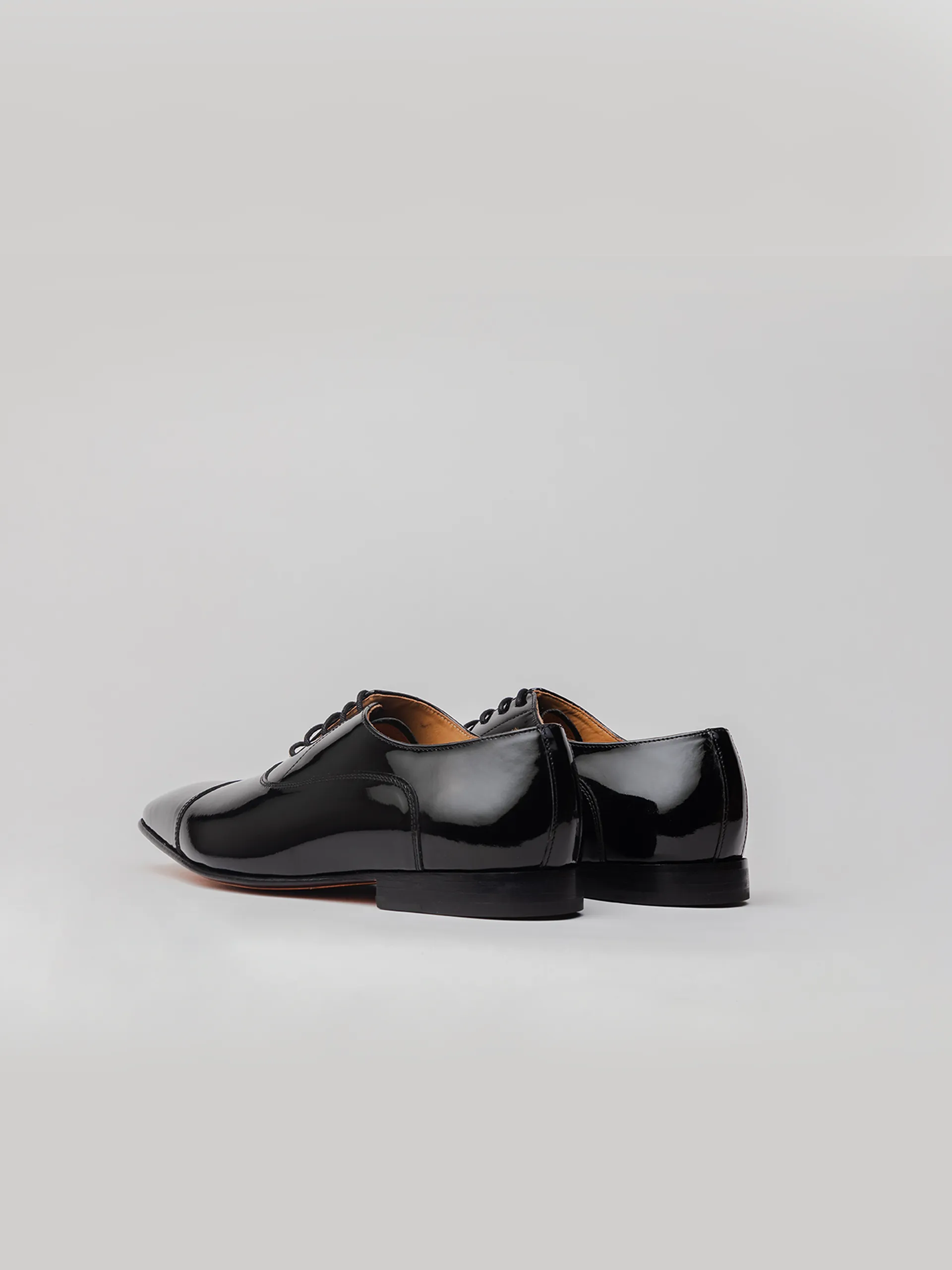 Robert Zur Loafers Maverick Toecap Oxford - Patent Black