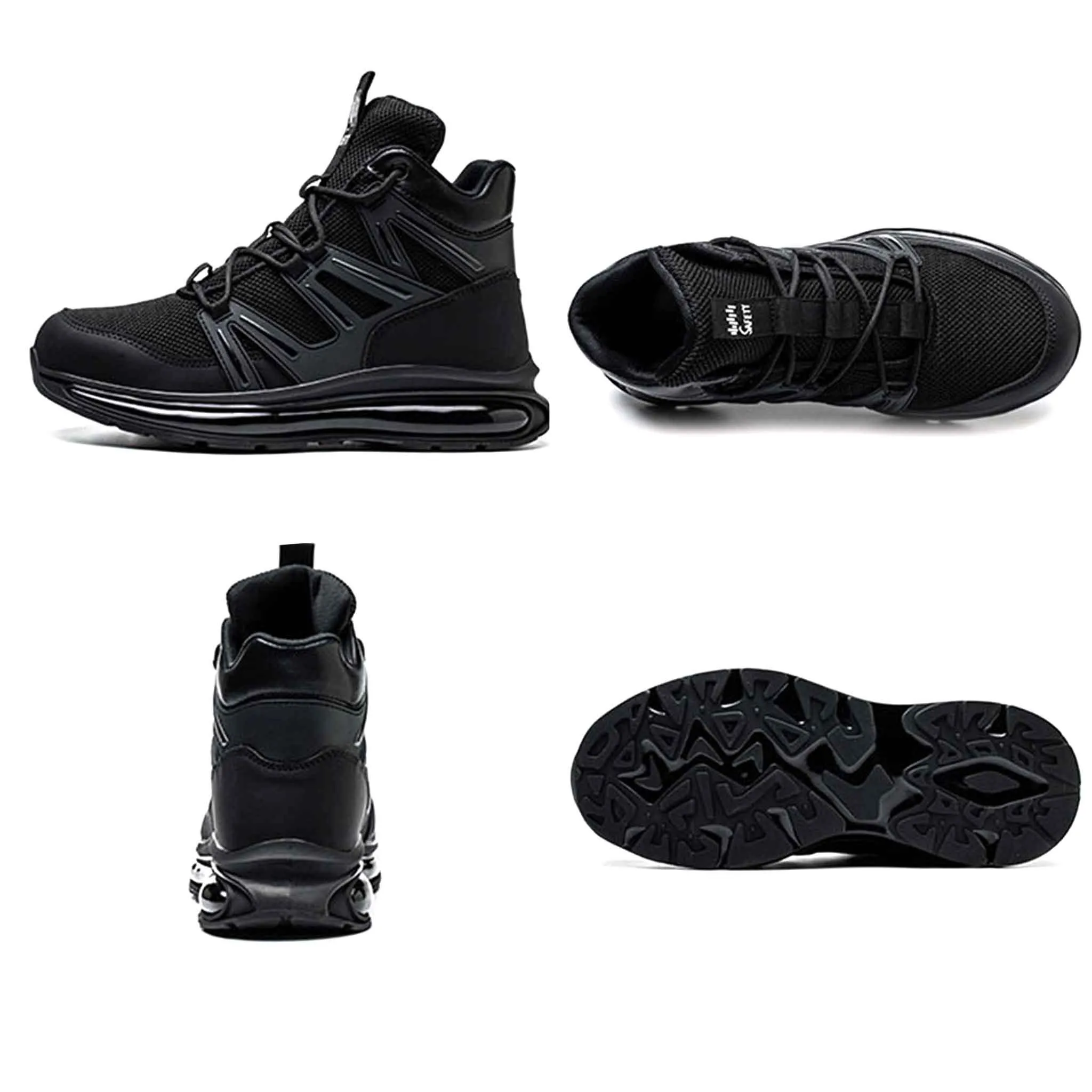 Women's Steel Toe Boots - Full Air-Cushioned Sole | B266 Essential Craftsman Work Boots