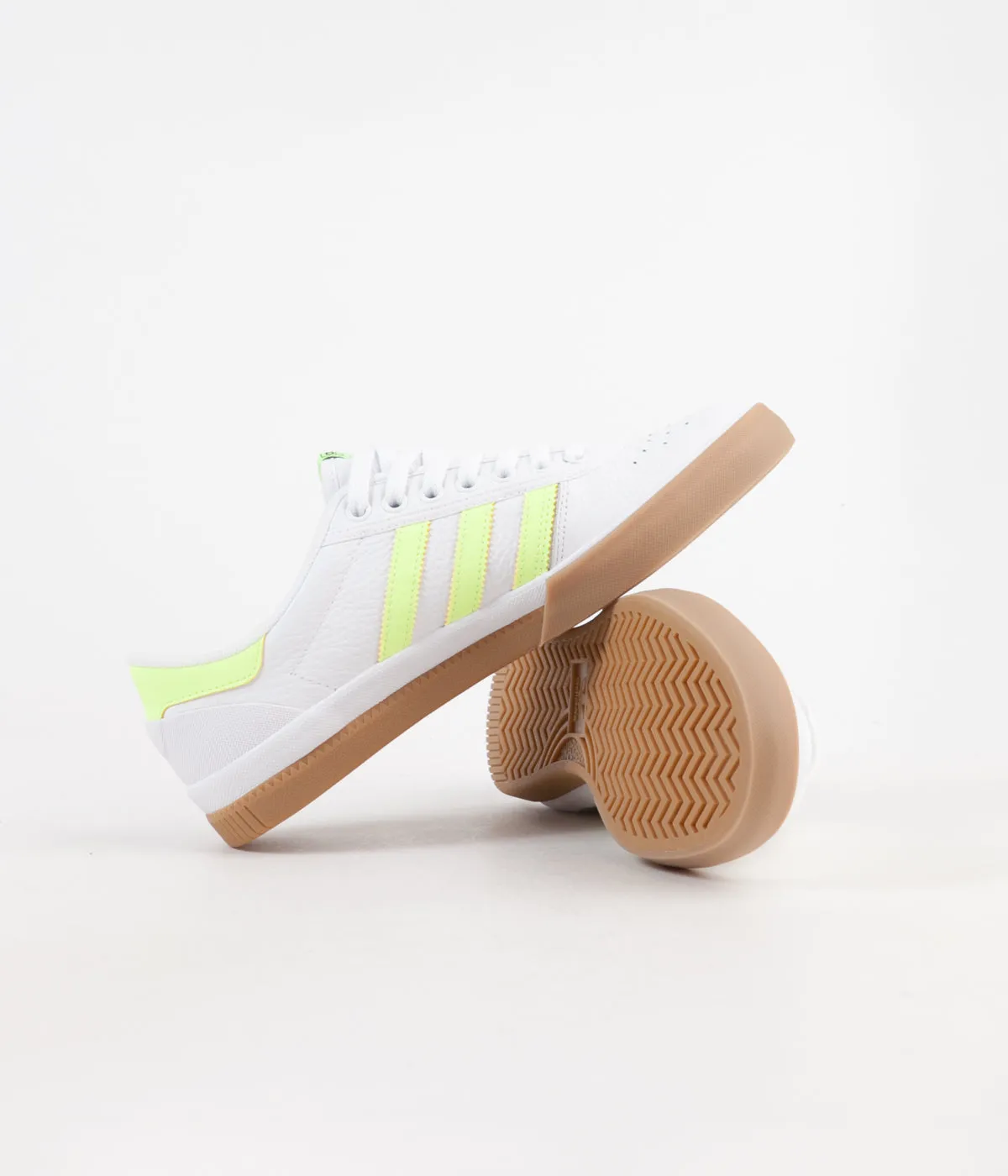 Adidas Shoes Sleek Adidas Lucas Premiere Shoes - White / Hi-Res Yellow / Gum