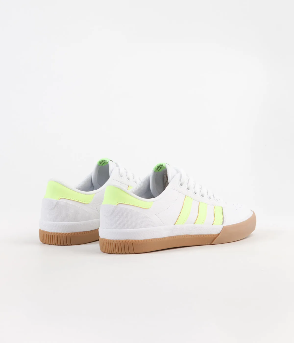 Adidas Lucas Premiere Shoes - White / Hi-Res Yellow / Gum Adidas Golf Shoes Spikes
