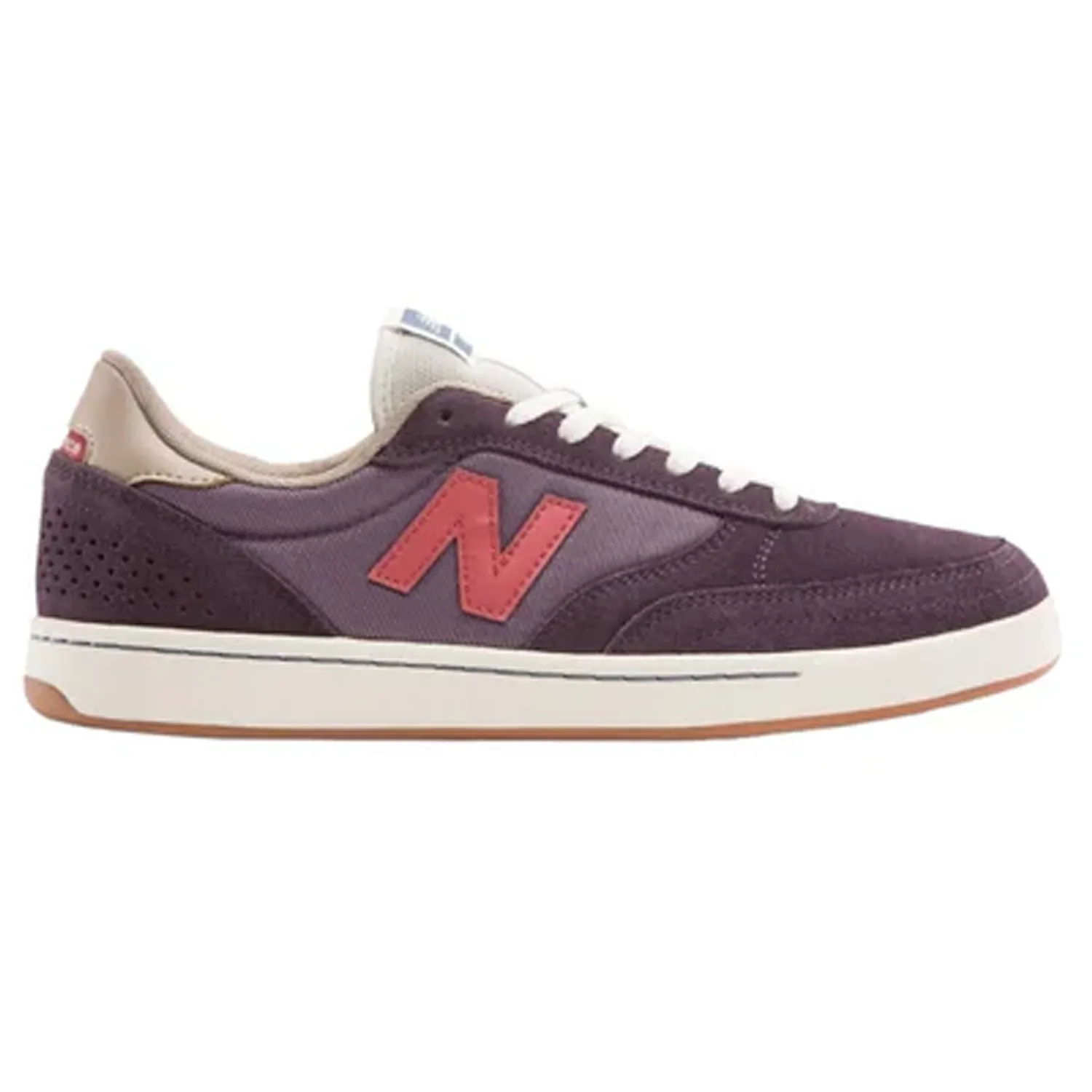 New Balance Casual Mens New Balance Numeric 440 Purple / Red Shoes