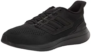 Adidas Samba Platform Shoes adidas Men's EQ21 Trail Running Shoe, Black/Black/Black, 9