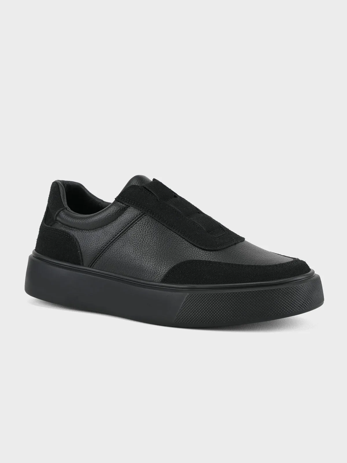 Best Flat Shoes To Wear With Dresses Mens "ALEXIS" Comfy Slip On Trainers