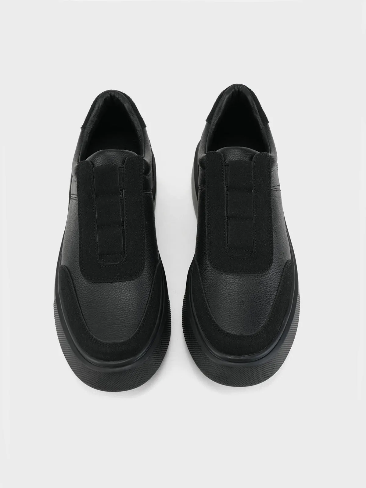 Soft Flat Shoes Mens "ALEXIS" Comfy Slip On Trainers