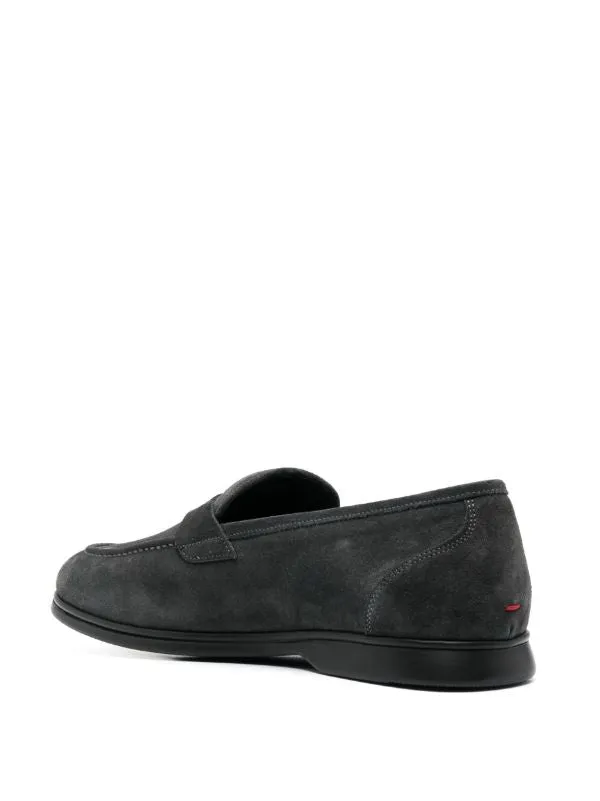 Gucci Loafers Sale tonal-stitching almond-toe loafers