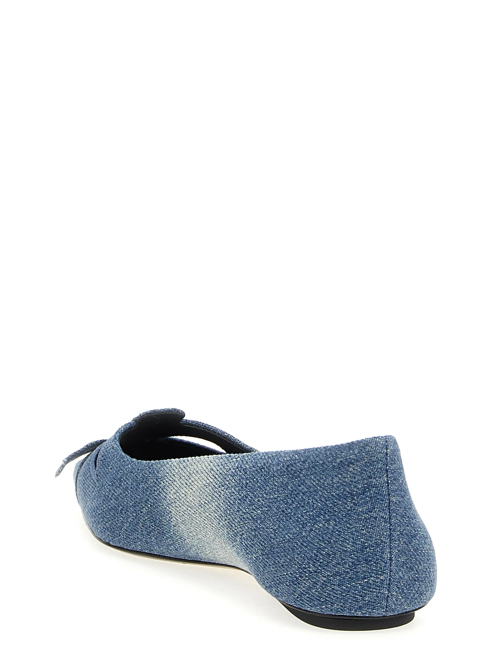 The Denim Kat Flat Shoes Blu High Heel Shoes