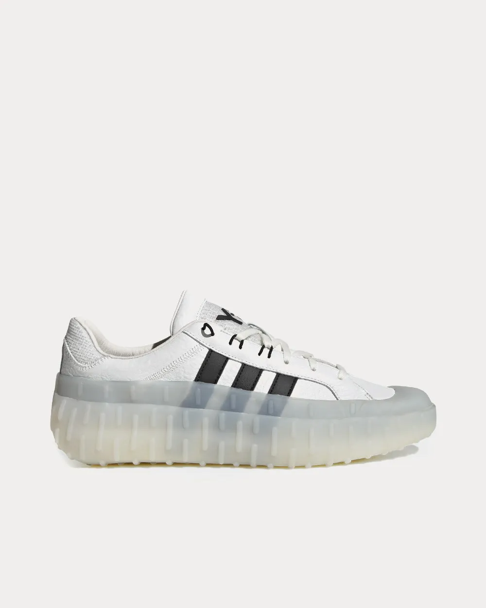 Adidas Shoe With Strap GR.1P Core White / Black Low Top Sneakers