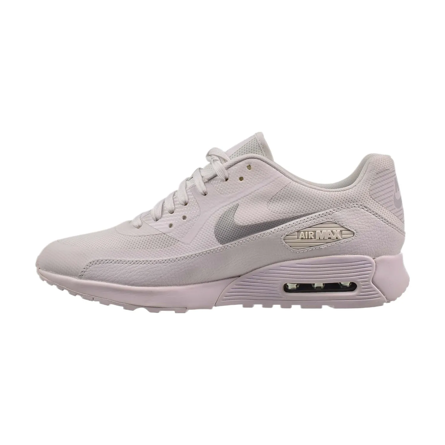 Different Types Of Asics Shoes Nike Air Max 90 Ultra 2.0 Women's Shoes White-Metallic Platinum