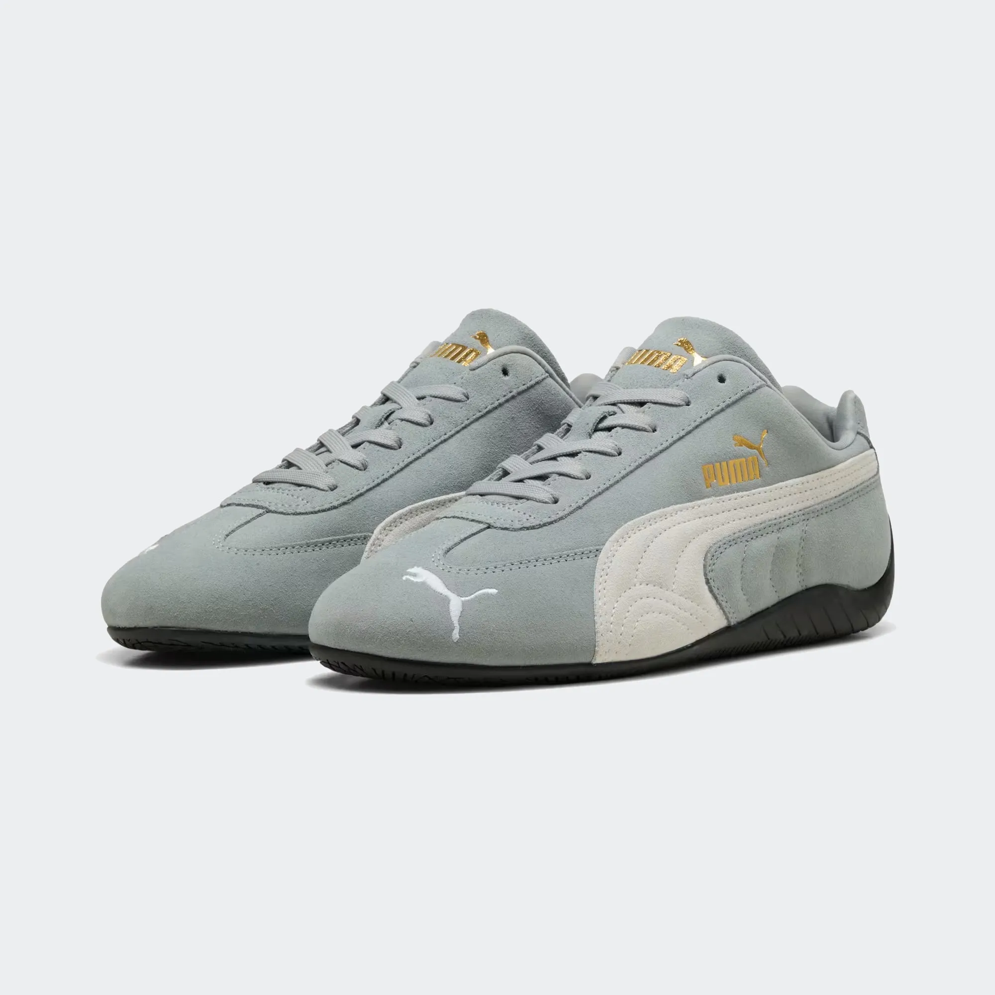 Puma Twitch Runner Shoes Unisex PUMA Speedcat OG Shoes Cool Mid Gray / PUMA White