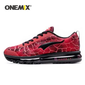 Spray On Running Shoes Unisex Running Sneaker Red