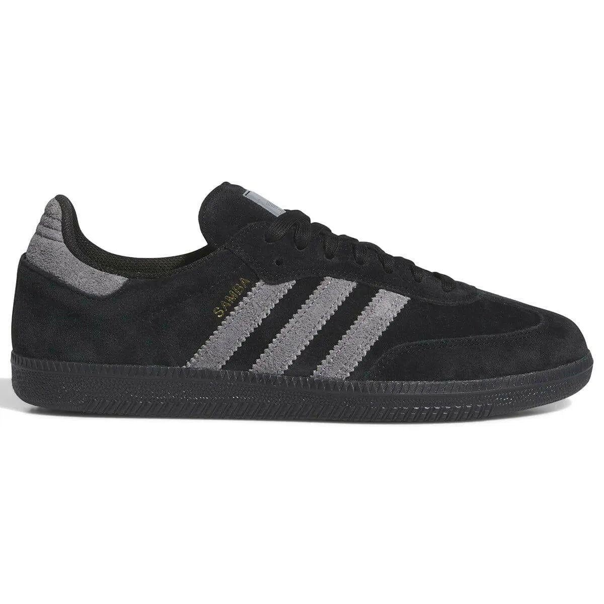 Adidas - Samba Adv Shoes Black/Grey/Gold Stan Adidas Shoes