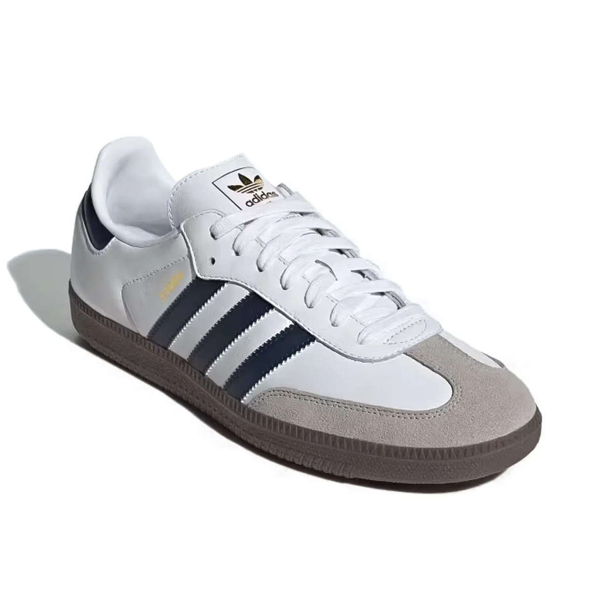 adidas - SAMBA OG Cloud White/Night Indigo/Clear Granite JH8795 Adidas Nyc Shoes