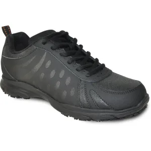 Cowboy Boot Work Boots VANGELO Women Slip Resistant Shoe AVA-4 Black