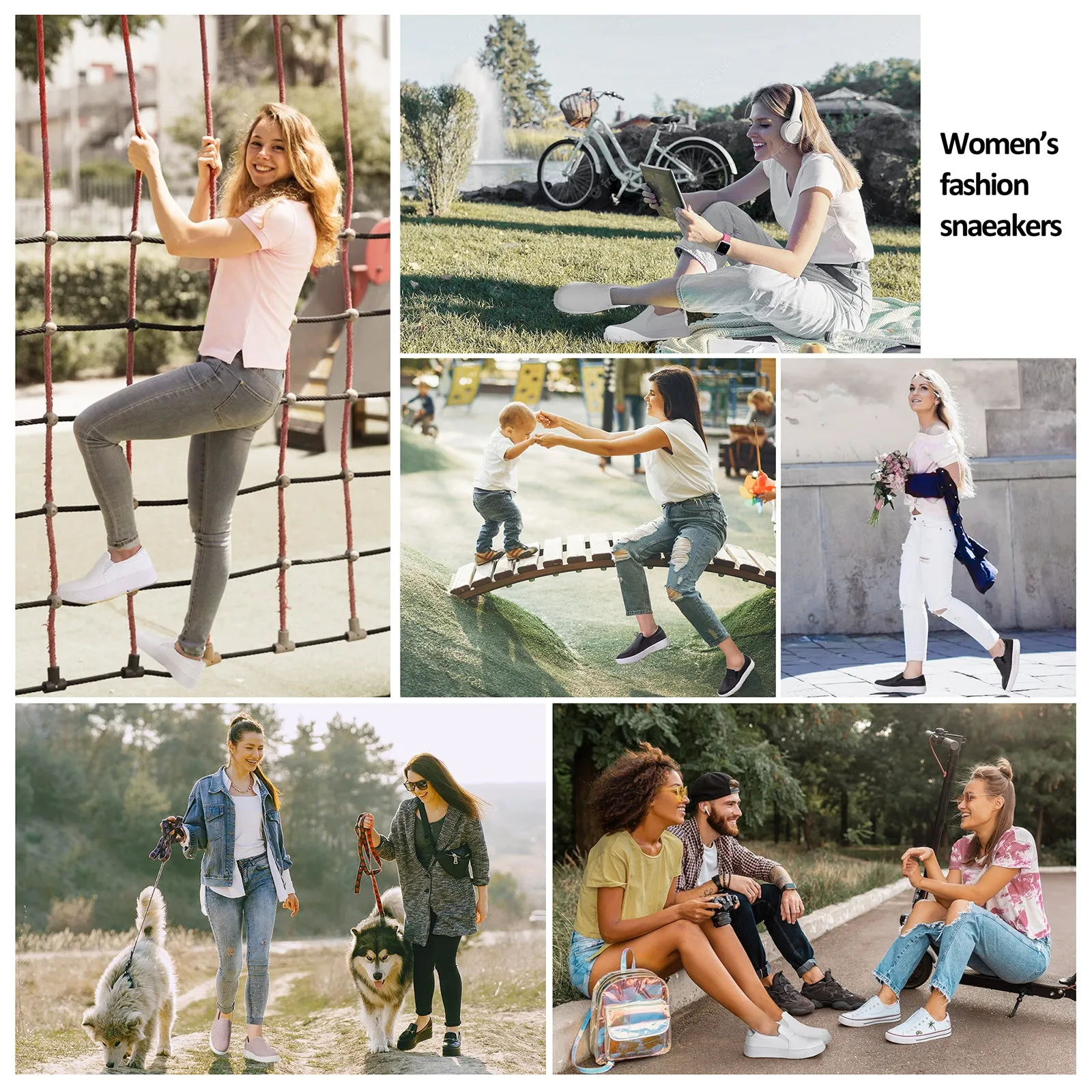 1. NULL Vepose 8008 Slip on Sneakers Women Fashion Sneakers Comfortable Casual Loafers Shoes with Memory Foam