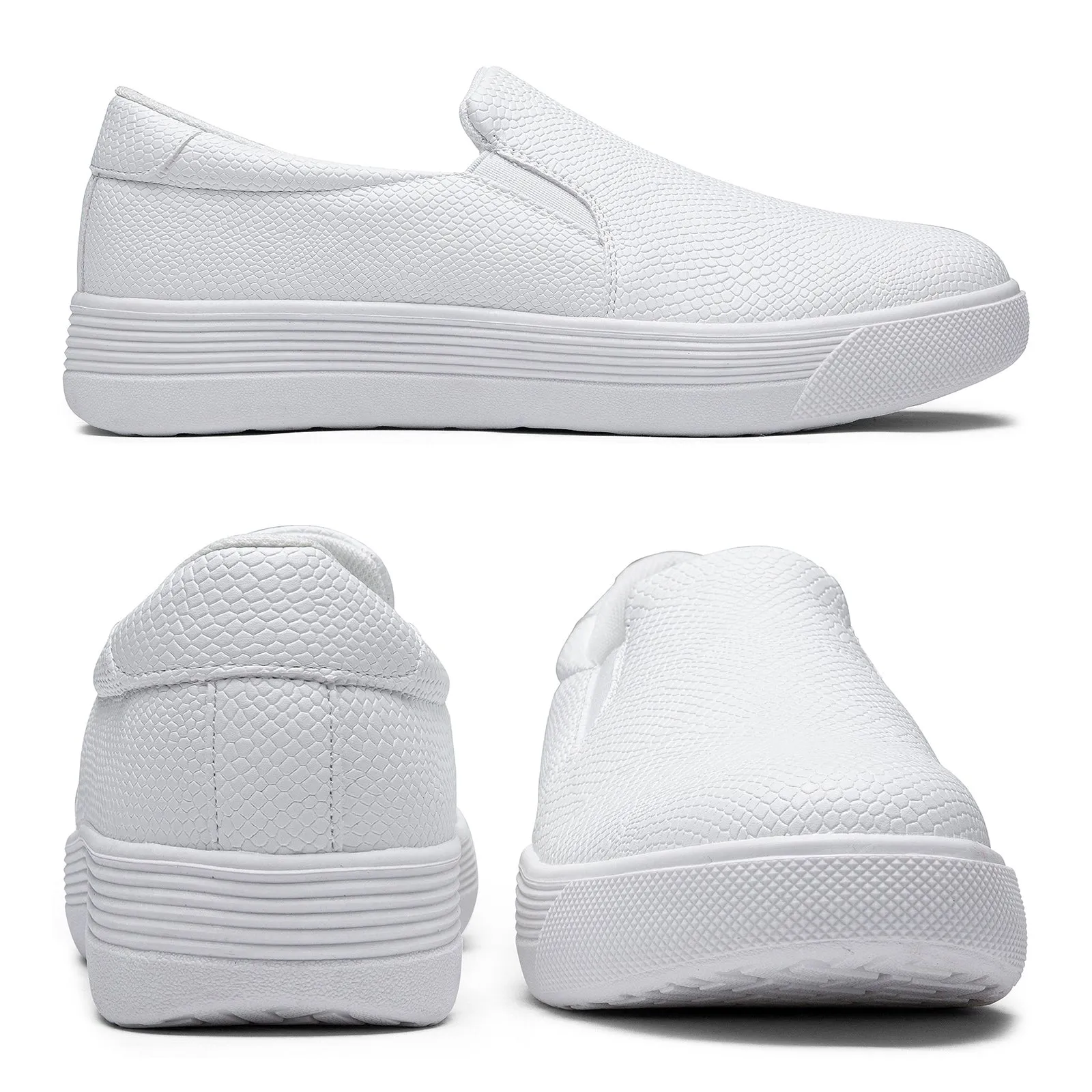 Vepose 8008 Slip on Sneakers Women Fashion Sneakers Comfortable Casual Loafers Shoes with Memory Foam Coloring Pages Sneakers