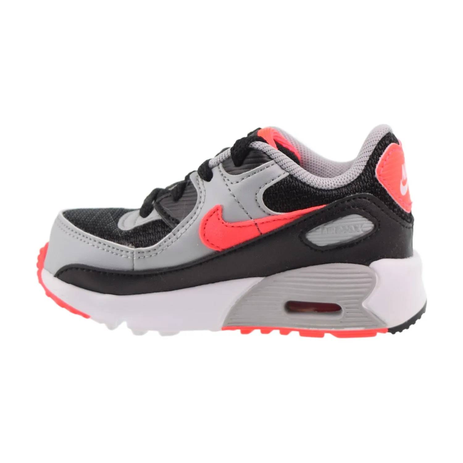 Nike Air Max 90 LTR (TD) Toddler Shoes Black-White-Wolf Grey Asics Gel Resolution 9 Padel Shoes