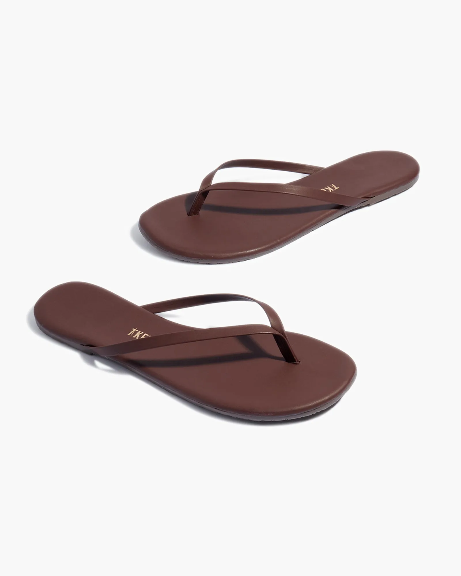 Flip Flops With Thick Straps Lily Nudes - Cappuccino
