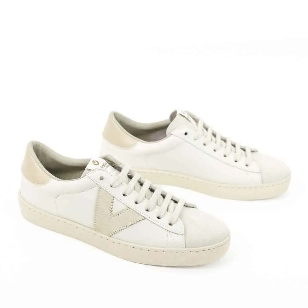 Victoria Berlin Sneaker for Men - Ecru Slip On Work Sneakers