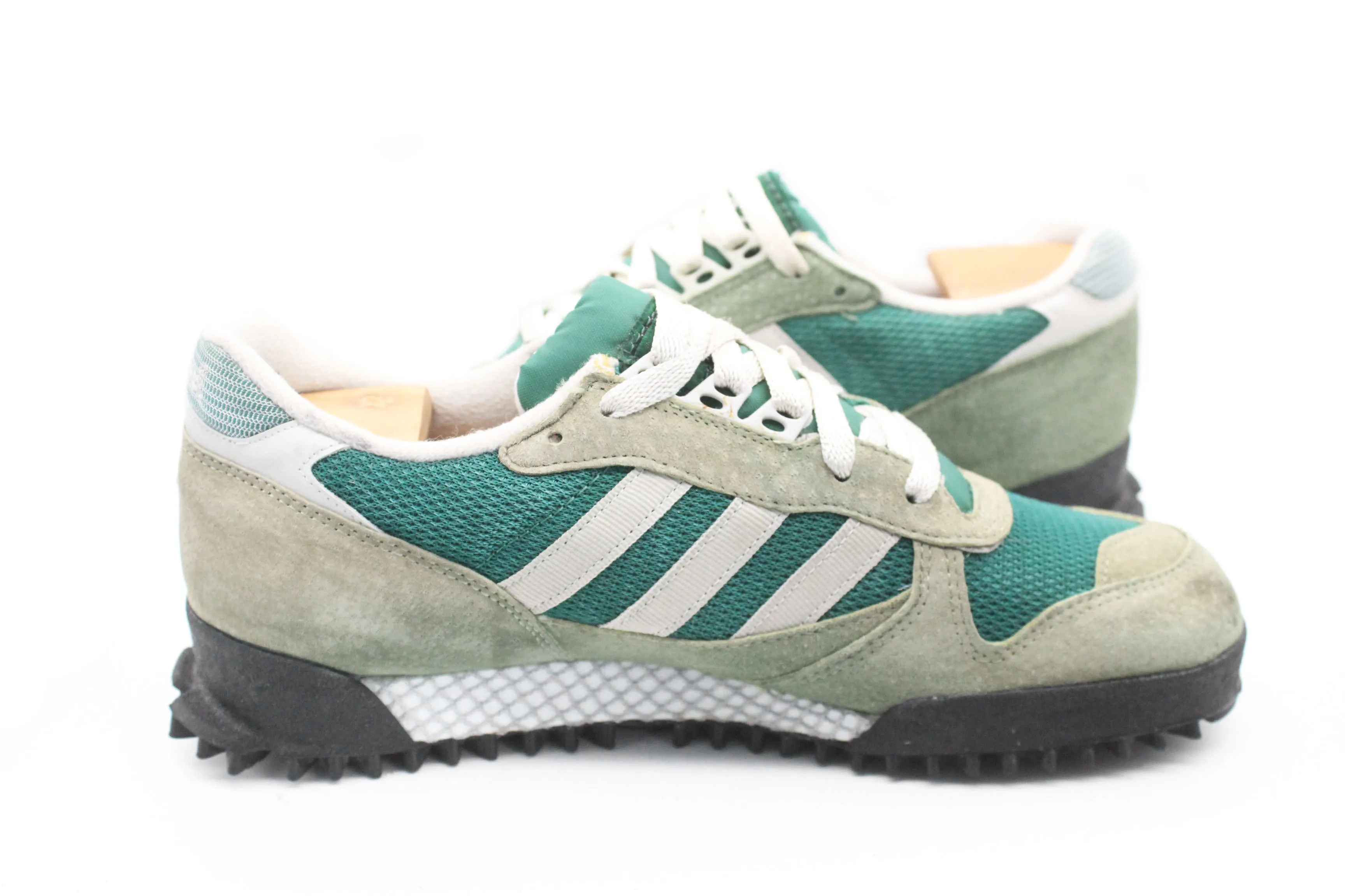 Adidas X Stussy Shoes Vintage Adidas Marathon Sneakers US 9.5