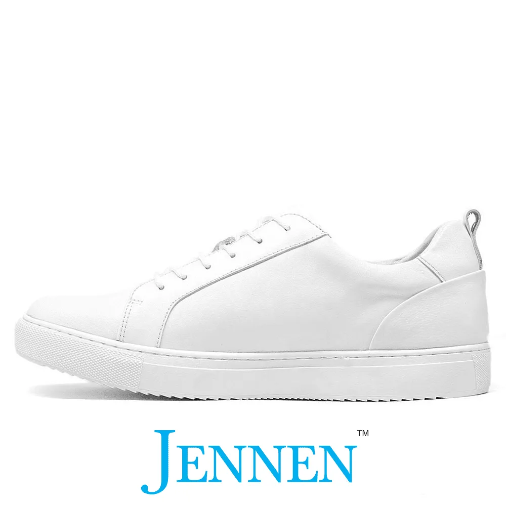 Spalding Sneakers Mr. Sacil Beta White 6cm | 2.4 inch Taller Men's Gym Style Shoes Height