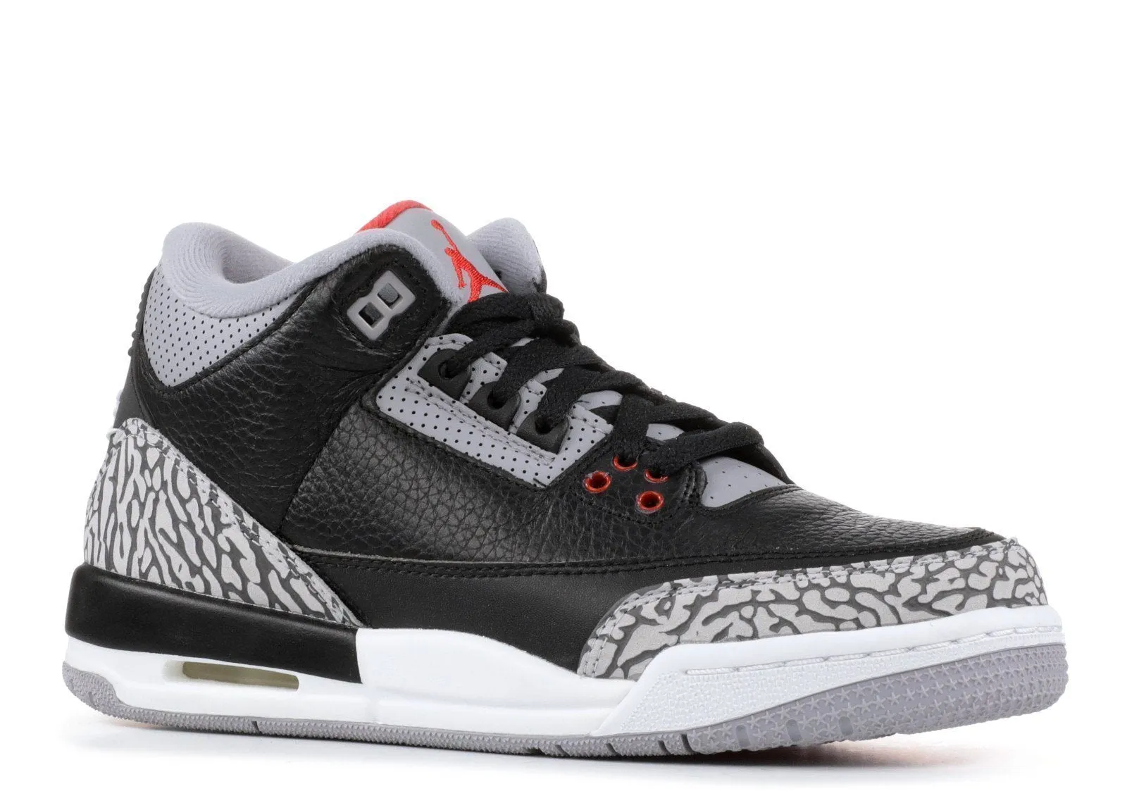 Nike Air Jordan 3 Retro Black Cement Men Shoes !!! CYBER MONDAY SALE !!! Asics Running Shoes Size 5