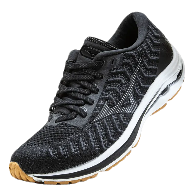 Wave Rider 24 Waveknit Black Shoes Running Snow