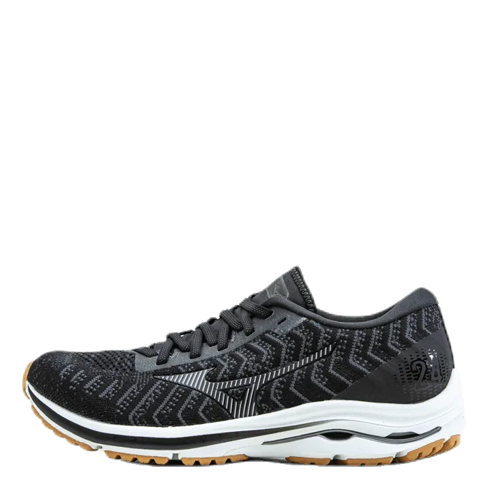 Best Shoes For Running Marathon Wave Rider 24 Waveknit Black