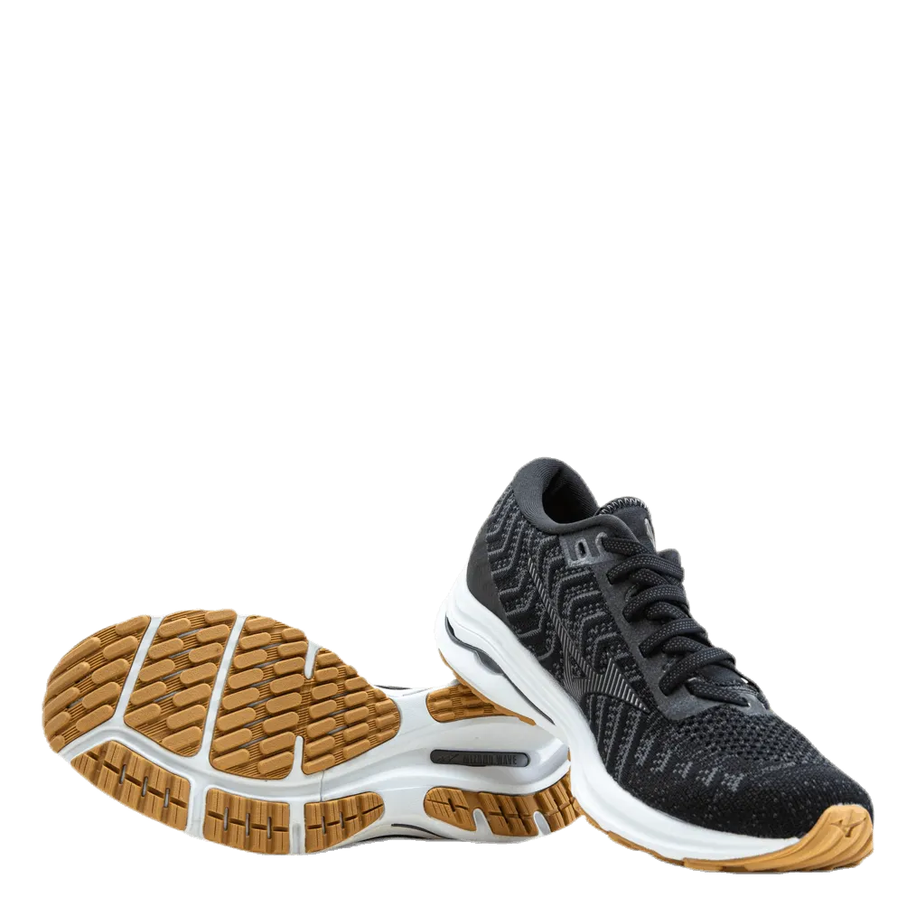 Best Shoes For Running On Treadmill Wave Rider 24 Waveknit Black